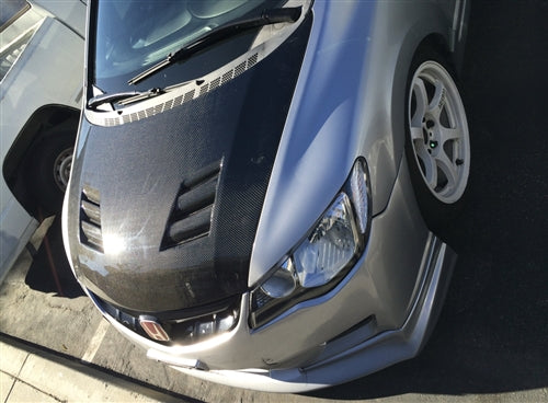 MUGEN STYLE CARBON HOOD FD