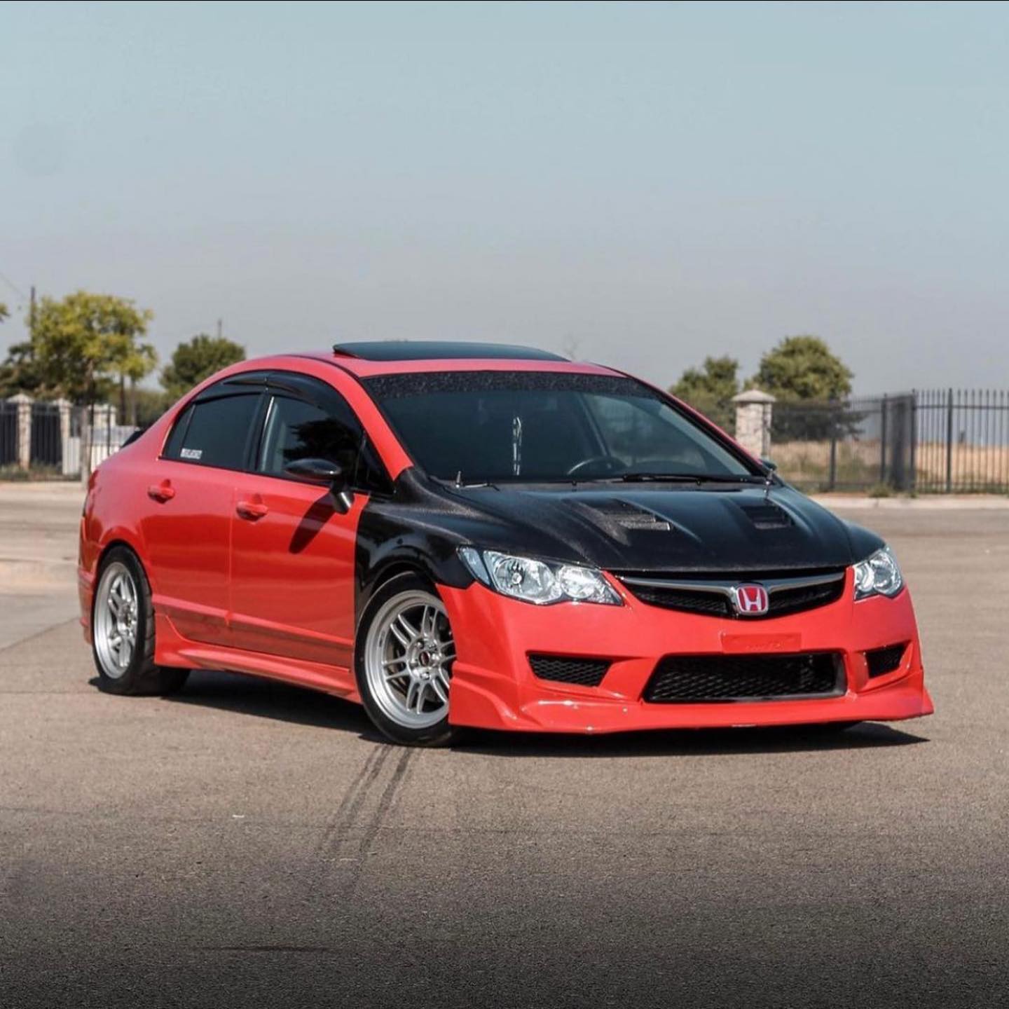 J'S RACING STYLE CARBON HOOD FD