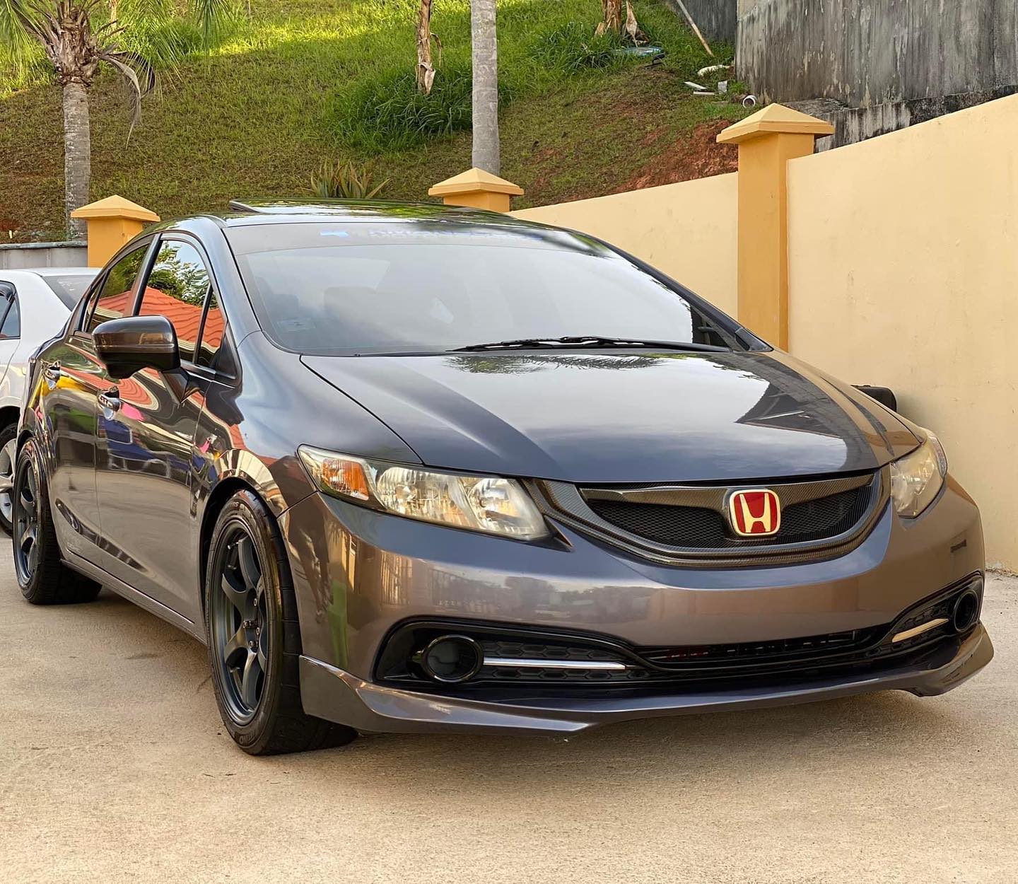CARBON OEM STYLE GRILLE KOUKI FB