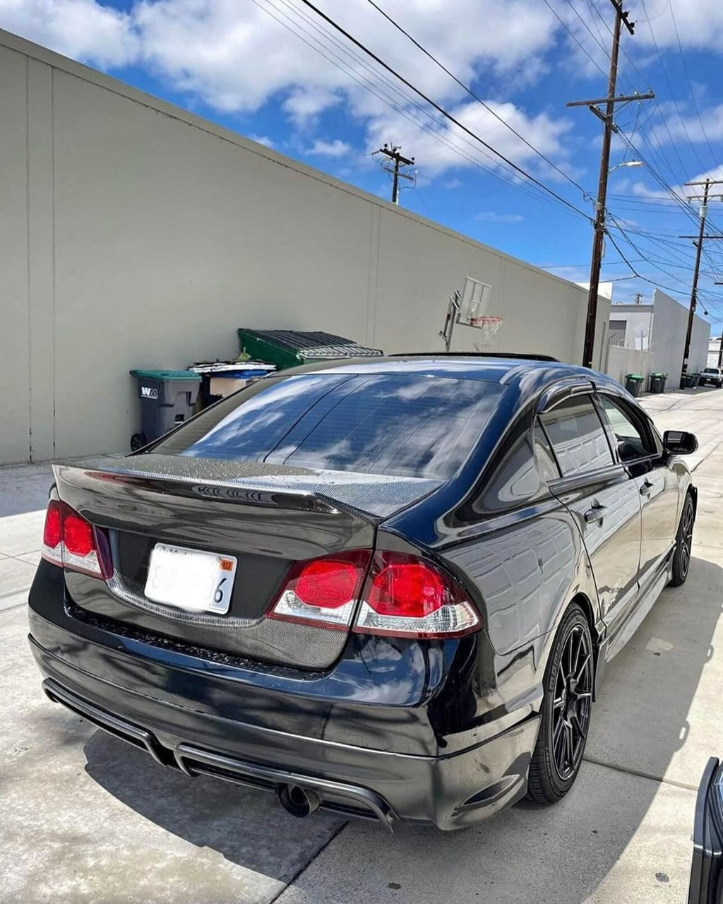 DEMON V2 STYLE CARBON TRUNK FD