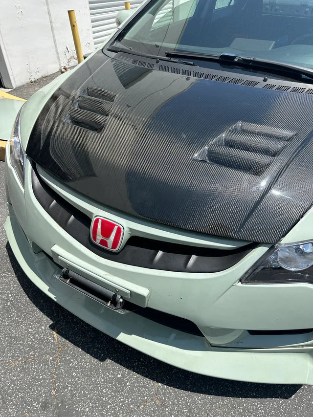 MUGEN STYLE CARBON HOOD FD