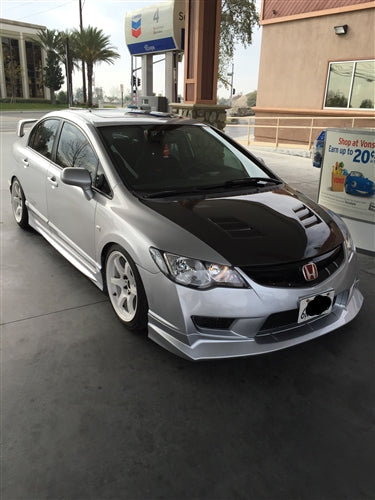 MUGEN STYLE CARBON HOOD FD