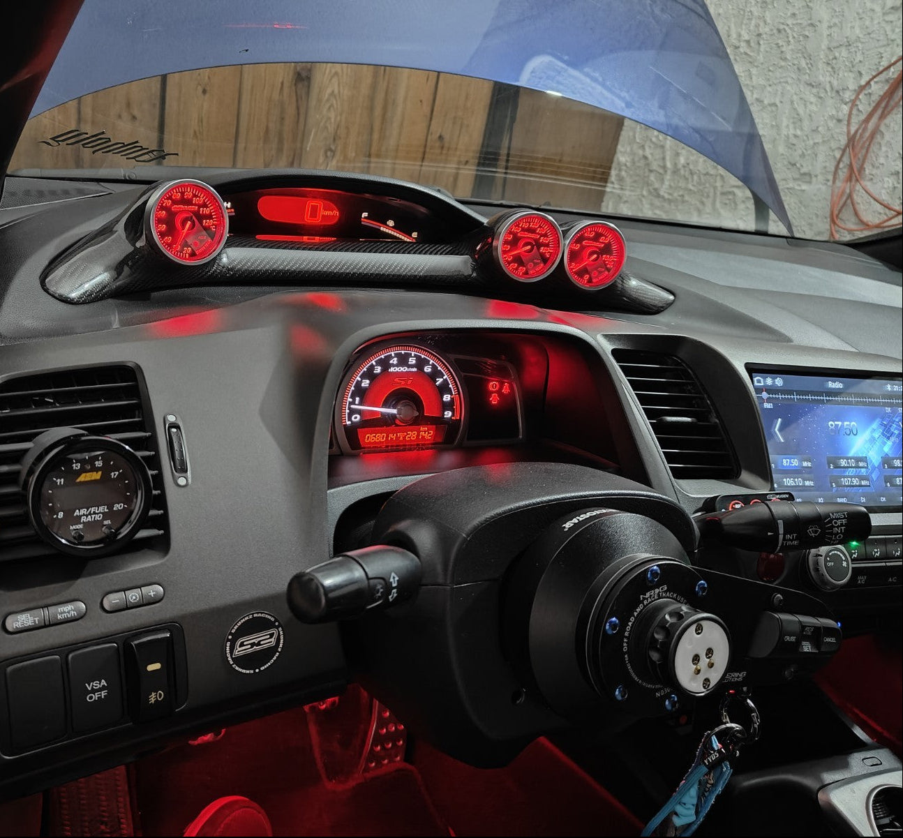 GUAGE BEZEL (60MM) LHD FD/FA/FG