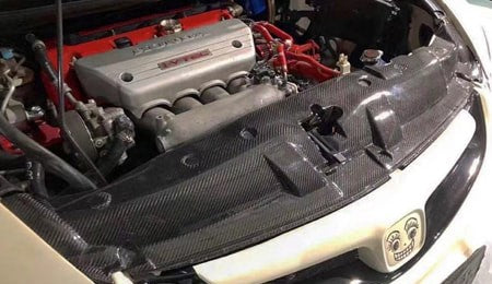 FD CARBON RADIATOR COVER